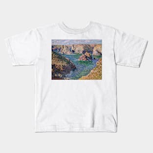 Port-Domois, Belle-Isle by Claude Monet Kids T-Shirt